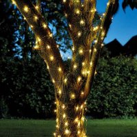 Smart Garden Solar Firefly String Lights - 50 Warm White Leds