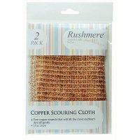 Rushmere Copper Cloth 15x15cm 2 Pack