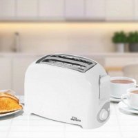 Fine Elements White 2 Slice Toaster