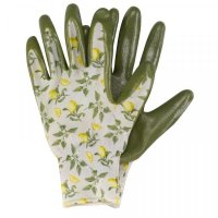 Briers Water Resistant Seed & Weed Gloves Sicilian Lemon - Medium/Size 8