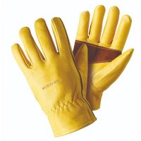 Briers Professional Ultimate Lined Leather Gloves Golden - Large/Size 9