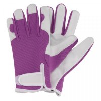 Briers Professional Smart Gardeners Gloves Purple - Medium/Size 8