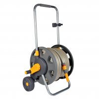 Hozelock Plus Assembled Hose Cart for 60M Hose with 50M Hose