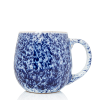 Sabichi Reactive Stoneware Mug - Pale Blue Ombre