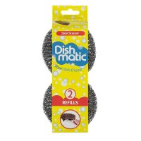 Dishmatic Steel Scourer Refill Heads