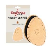 Shoe-String Deo Leather Half Insoles for Heels - Small