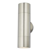 Ortega 2 Light Wall Light Aluminium IP65