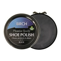 Birch Premium Quality Shoe Polish 50ml - Black
