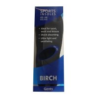 Birch Sports Insoles Gents Size 40-46