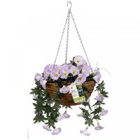 Easy Basket - Spring Bloom Artificial Hanging Basket