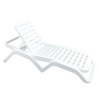 Trabella Scirocco Lounger - White