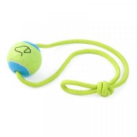 Zoon 6.5cm Pooch Tennis Ball on a Rope