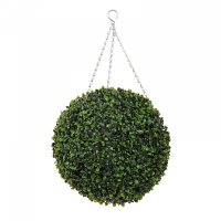 Faux Boxwood Topiary Ball 30cm