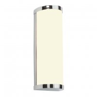 Endon Ice 2 Light Wall IP44 28W Chrome Plate