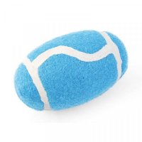Zoon Throw & Fetch Dog Toys - 12cm Squeaky Pooch Rugger Ball