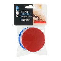 Chef Aid 7.5cm Can Covers X3