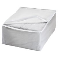 Ordinett Top Class White Blanket Storage Bag