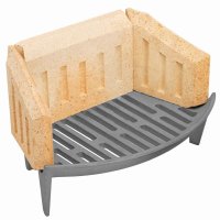 Manor Reproductions Coal Saver Bricks - Back 25.5cm