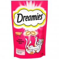 Dreamies Beef Cat Treats 60g