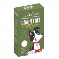 Zoon Hale & Hearty Grain Free Biscuits 320g - Venison & Apple