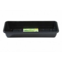 Garland Narrow Garden Tray Without Holes - Black