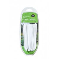 Garland 25 White Plant Labels - 13cm (5")