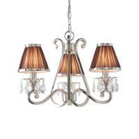 Endon Oksana nickel 3lt Pendant