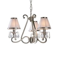 Endon Oksana nickel 3lt Pendant