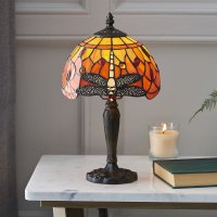 Dragonfly flame 1 light Table lamp
