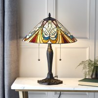 Hector 2 light Table lamp