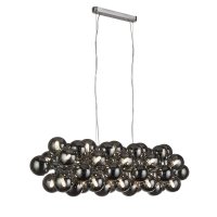 Searchlight Berry 25Lt Smoked Glass Pendant