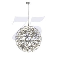 Searchlight Galaxy Chrome Led Metal Ball Pendant 600Mm