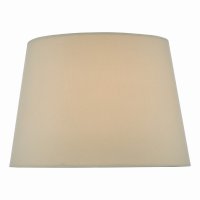 Alina Taupe Faux Silk Tapered Drum Shade 26cm