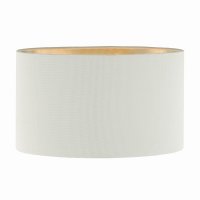 Wyatt Ivory Linen Drum Shade 31cm
