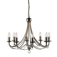 Searchlight Maypole 8 Light Antique Brass Fitting