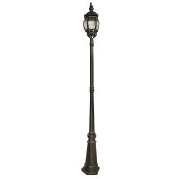 Searchlight Bel Aire Outdoor Post Lamp  1Lt Black