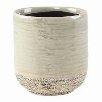 Ivyline Vasto Planter Ivory D13cm x H13cm