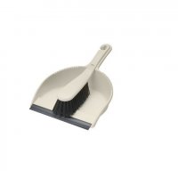 Addis Stiff Dustpan Set - Linen