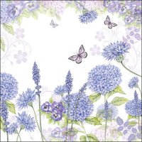 Ambiente Napkins 3-Ply Purple Wildflowers FSC Mix