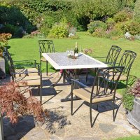 WILMINGTON Dining Table with 6 ASCOT Chairs Set