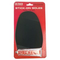 Soltrack DIY Rubber Stick On Soles, Gents Black