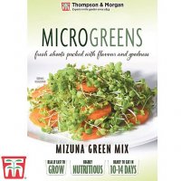 Thompson & Morgan Microgreens Mizuna CN Mizuna