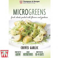 Thompson & Morgan Microgreens Chives Garlic