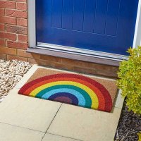 Outside In Rainbow Decoir Mat 45 x 75cm