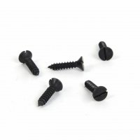 Black 8 x 3/4" Countersunk Screws (25)