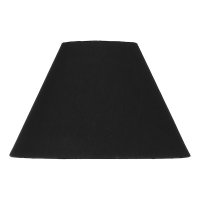 David Hunt Spearhead Black Poly Cotton Candle Shade SilverLining