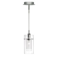 Searchlight Duo I Ss Double Glass Pendant