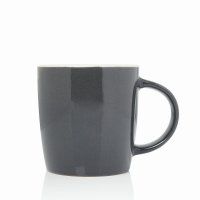 Sabichi Slate Grey Gloss Stoneware Mug