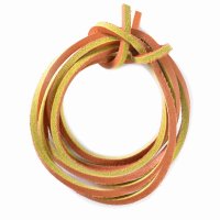 Shoe-String Laces 120cm - Tan leather