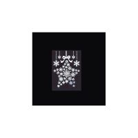 Premier Decorations White Star Window Stickers Set - Assorted